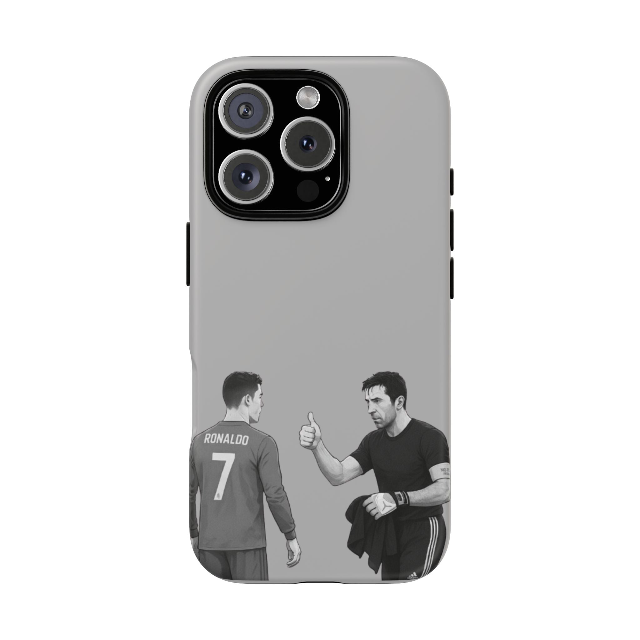 Ronaldo x Buffon iPhone case