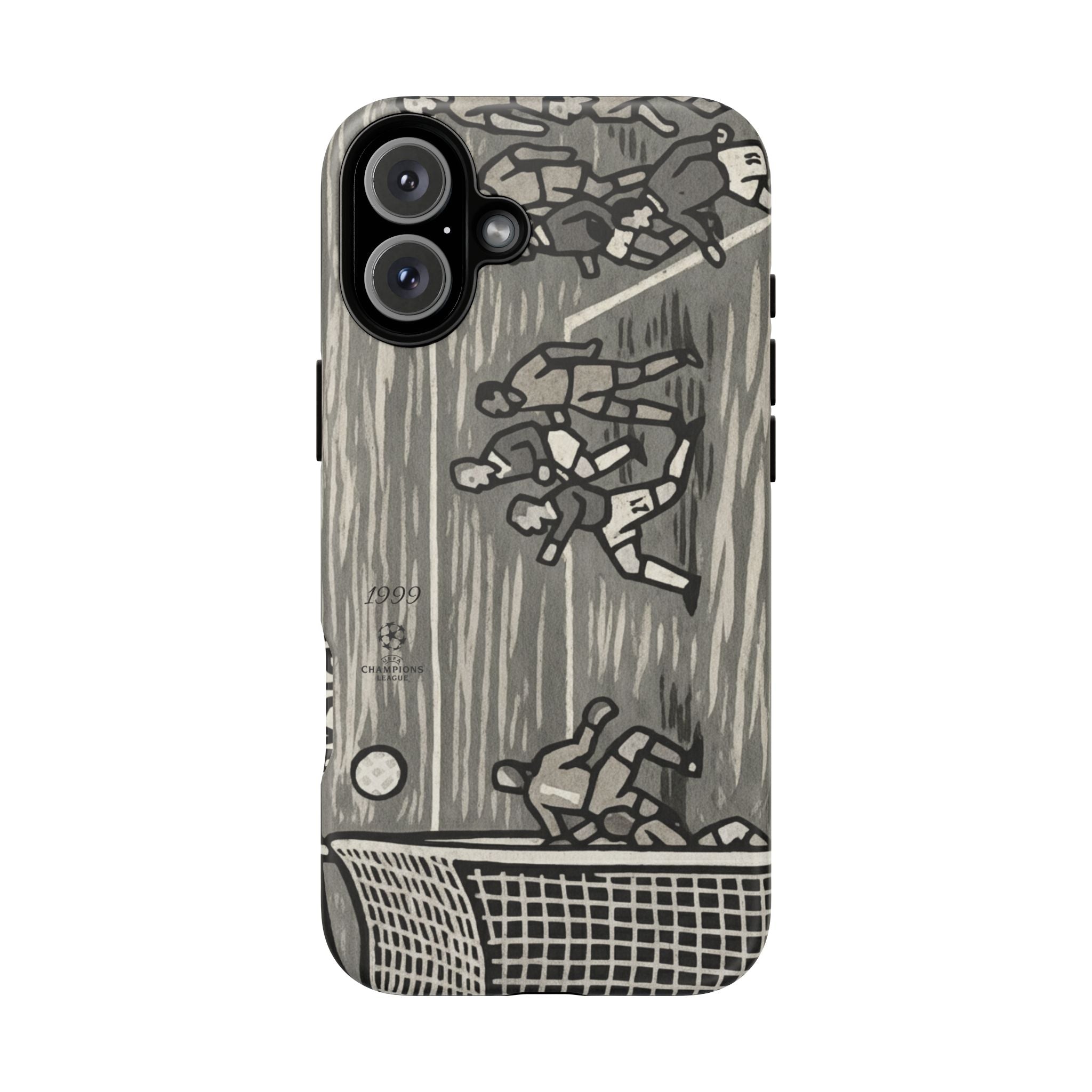 UCL 1999 Final iPhone case