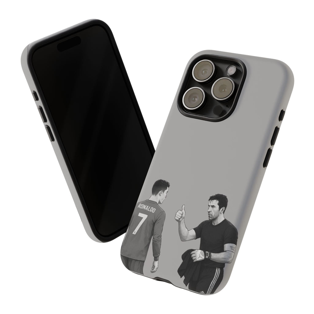 Ronaldo x Buffon iPhone case
