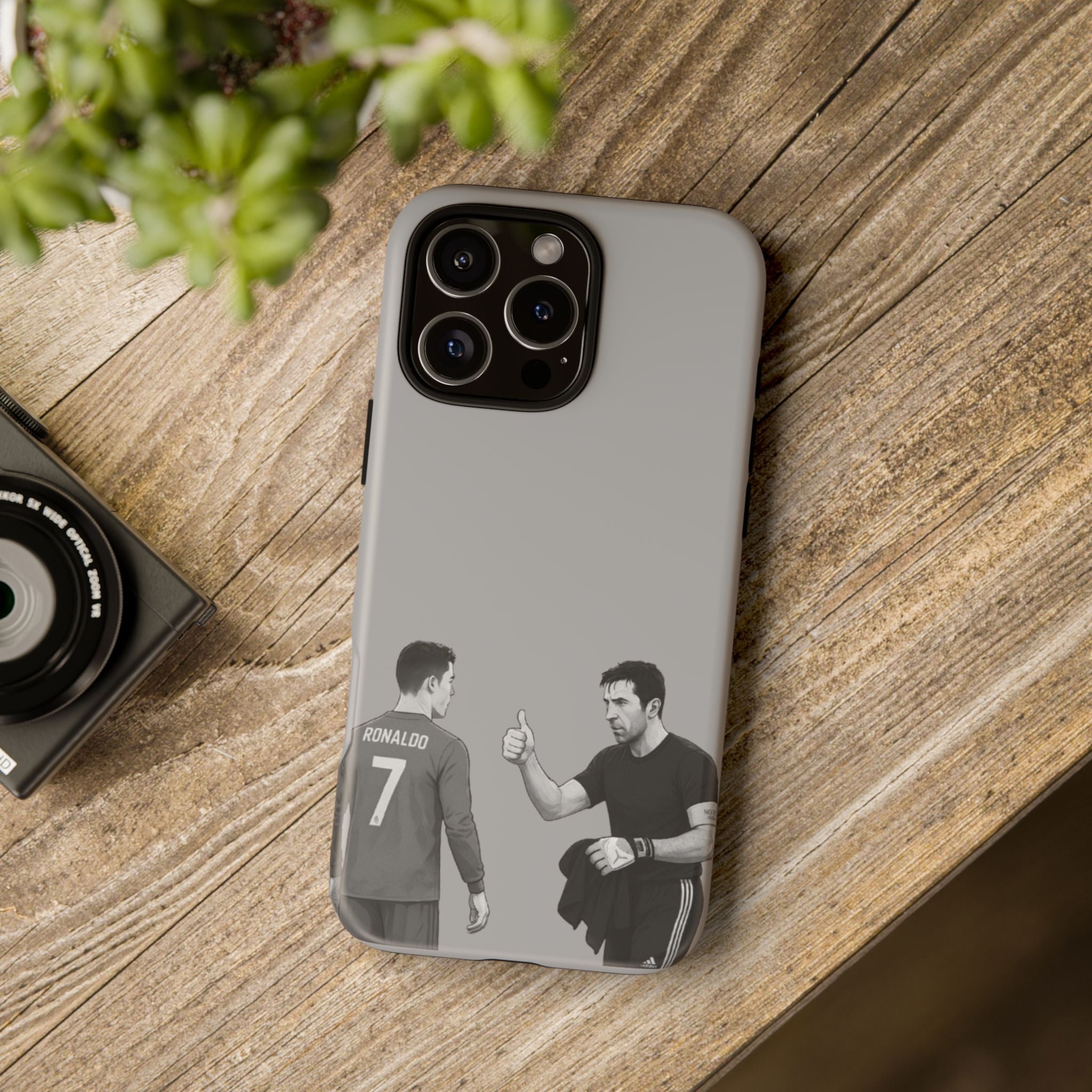Ronaldo x Buffon iPhone case