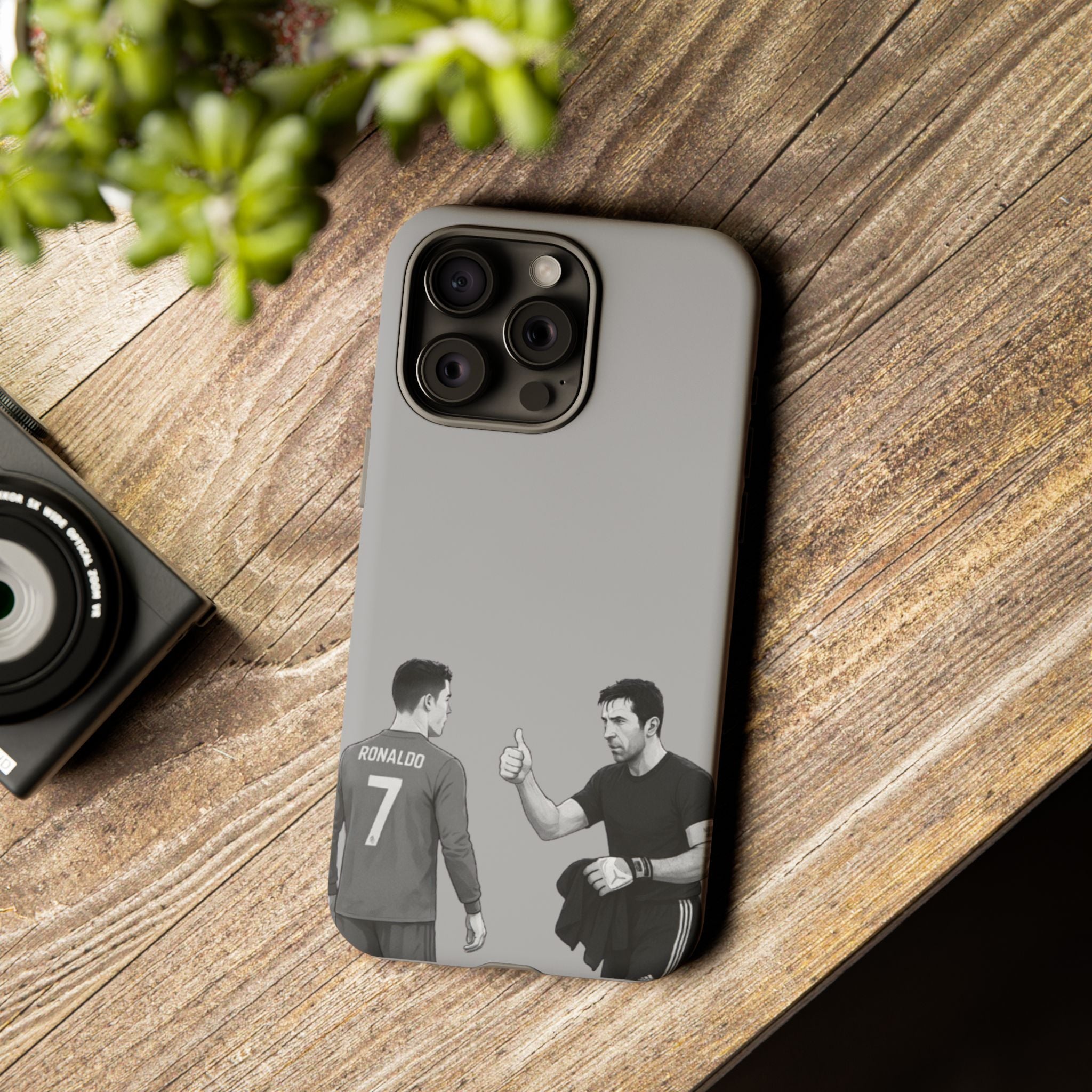 Ronaldo x Buffon iPhone case