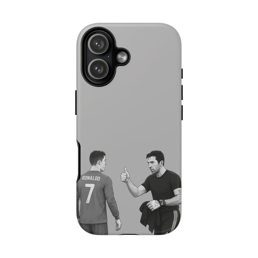 Ronaldo x Buffon iPhone case