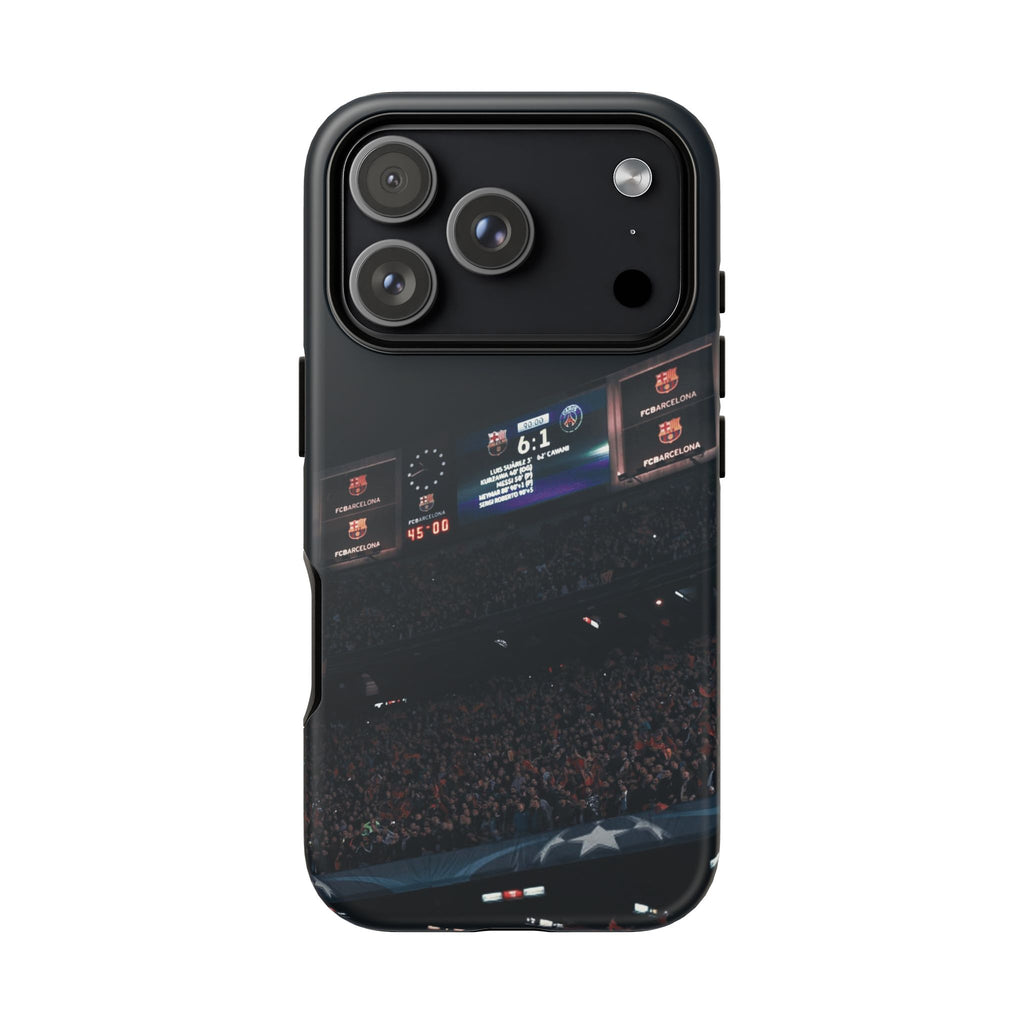 Barcelona historic Win iPhone case