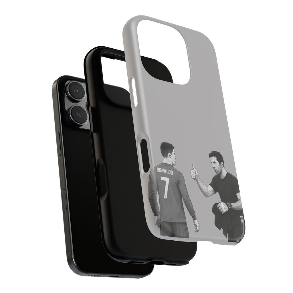 Ronaldo x Buffon iPhone case