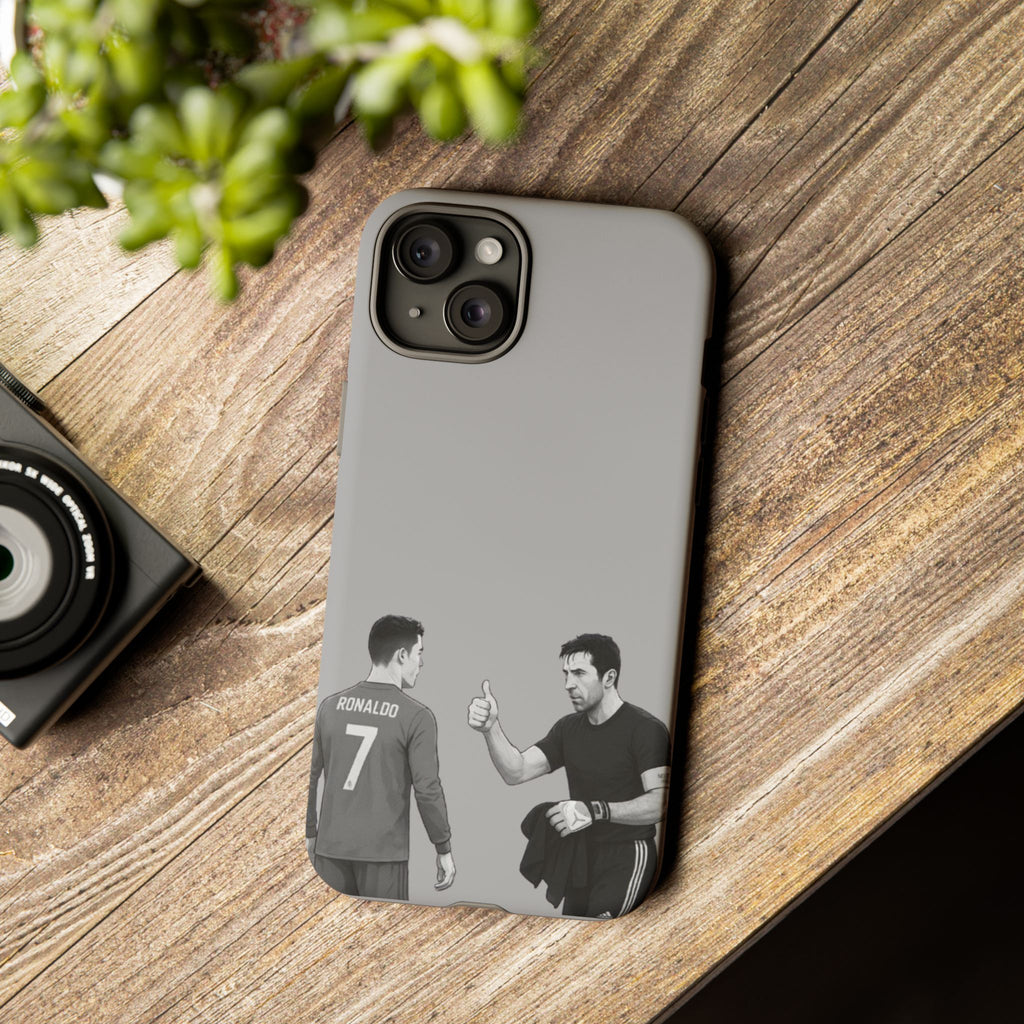 Ronaldo x Buffon iPhone case