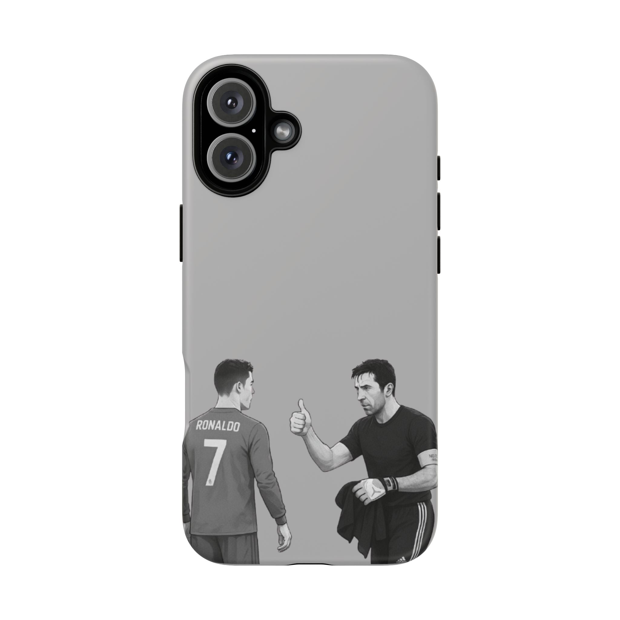 Ronaldo x Buffon iPhone case