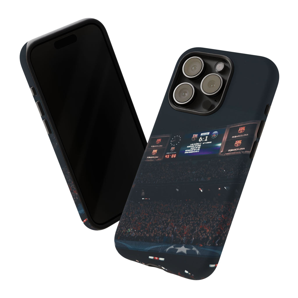 Barcelona historic Win iPhone case