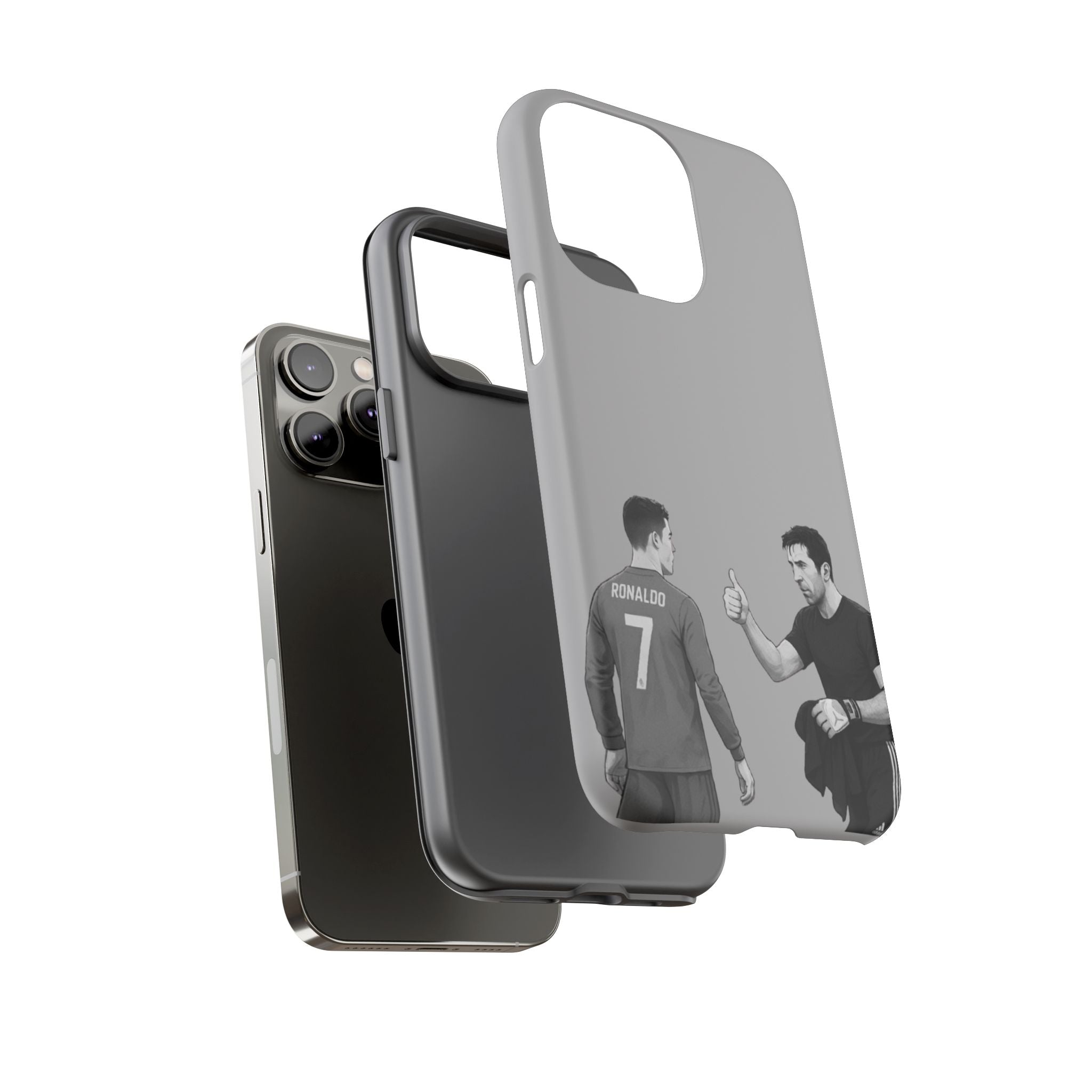 Ronaldo x Buffon iPhone case