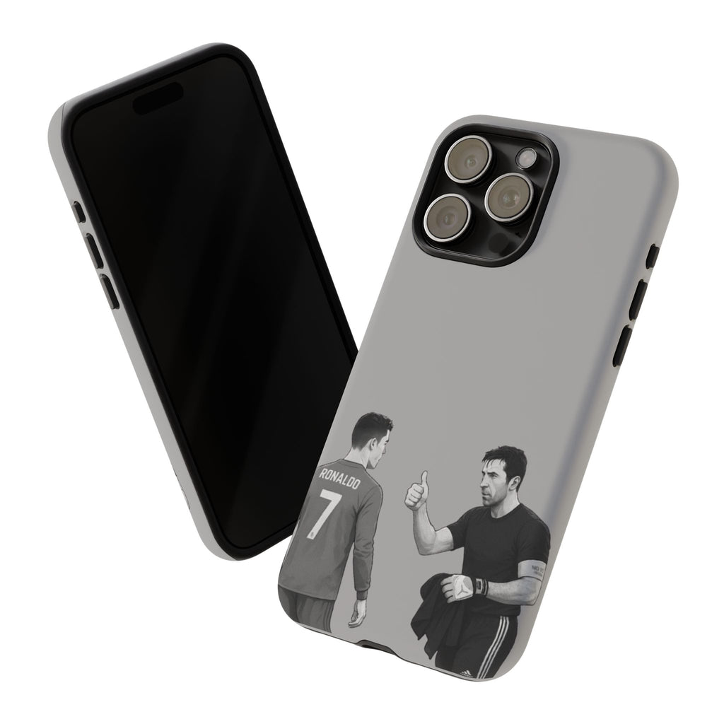 Ronaldo x Buffon iPhone case