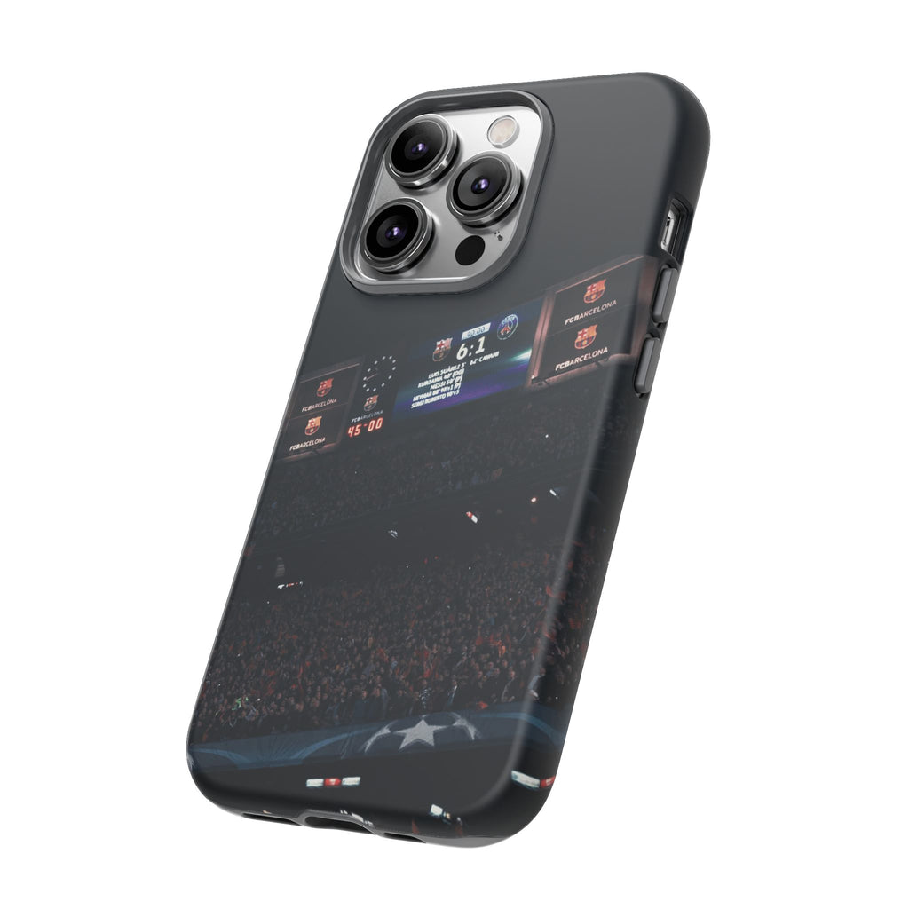 Barcelona historic Win iPhone case