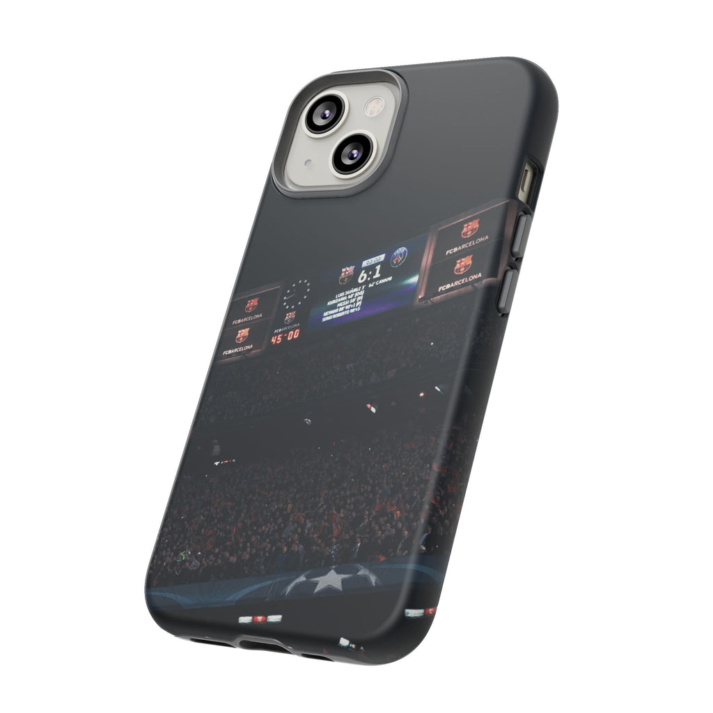 Barcelona historic Win iPhone case