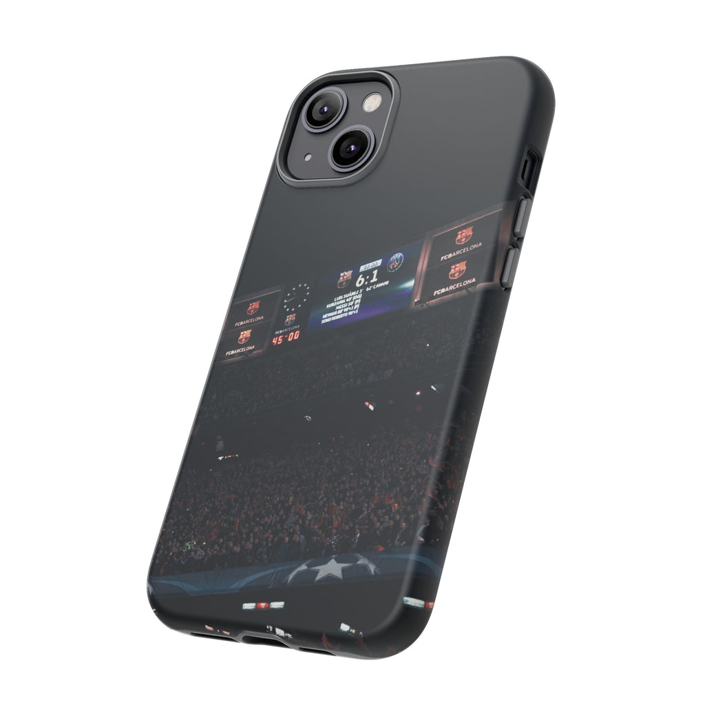 Barcelona historic Win iPhone case