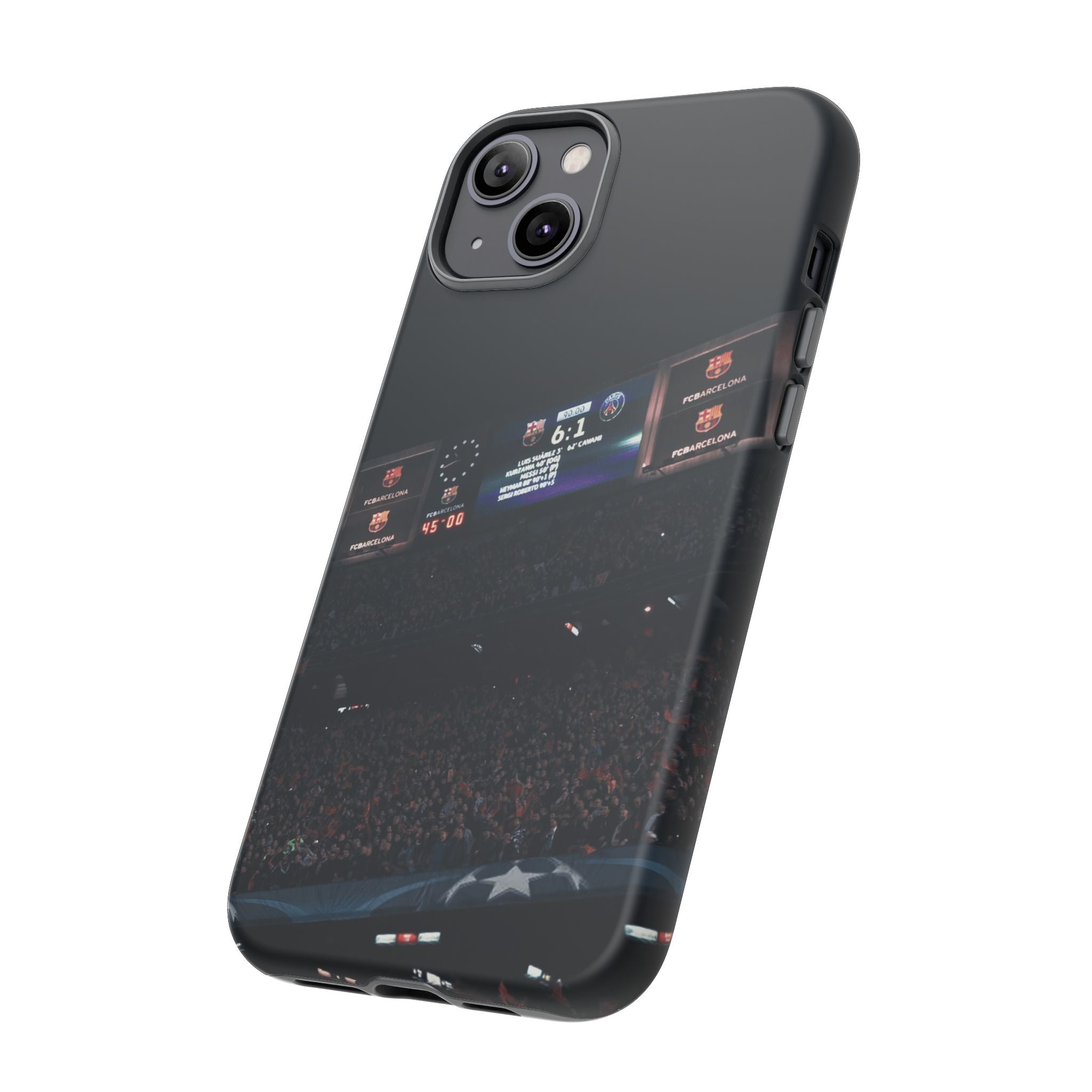 Barcelona historic Win iPhone case