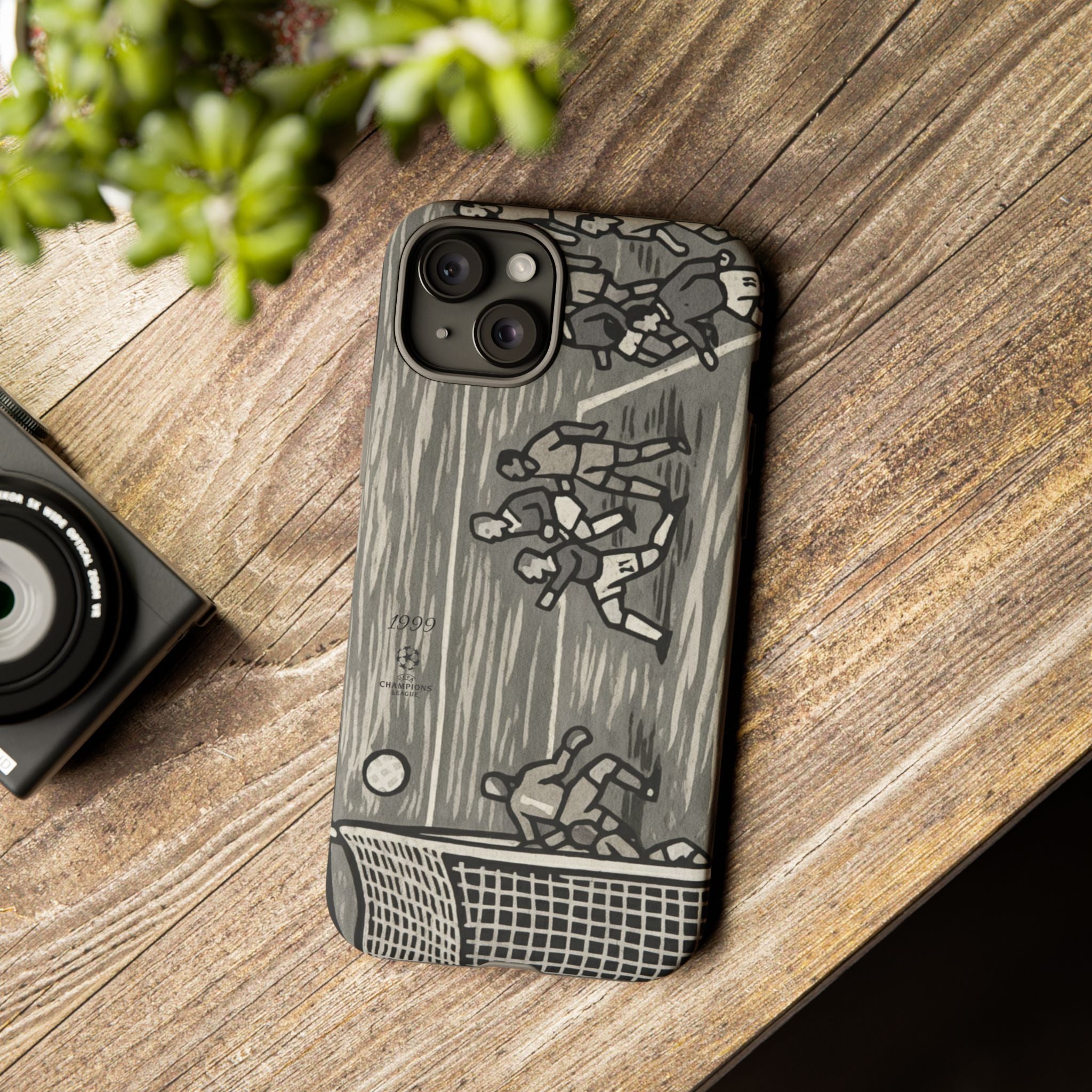 UCL 1999 Final iPhone case