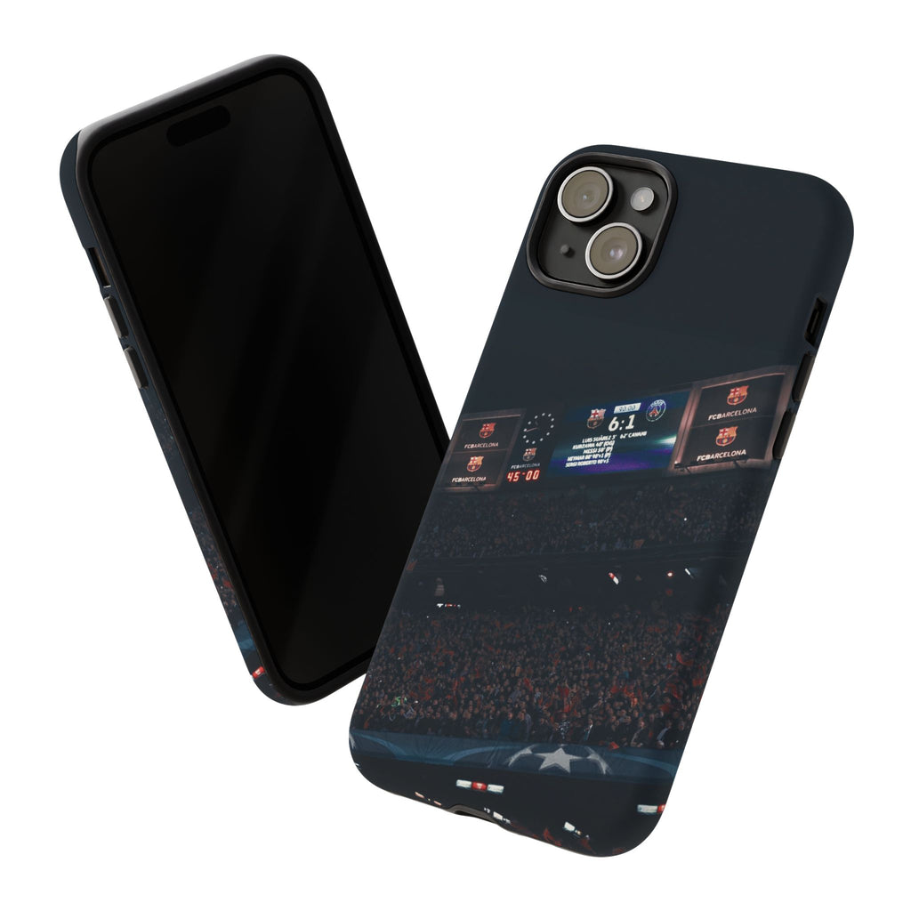 Barcelona historic Win iPhone case